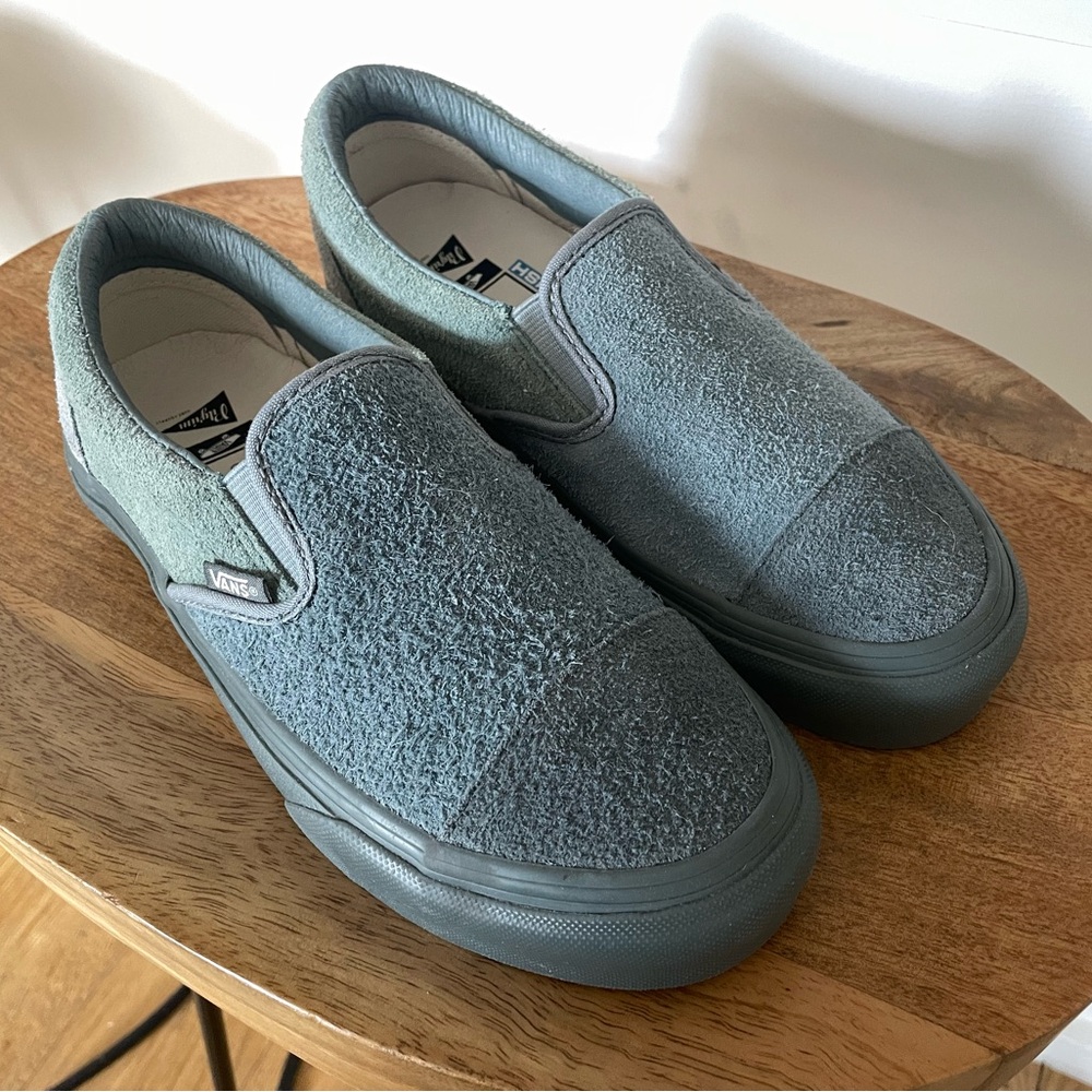 Pilgrim X Vans | vans vault slip on patch VLT LX suede | M 5.5 / W 7